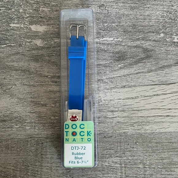 NEW! Unisex Silicone & Stainless Medical ID Bracelet Blue or Red ~ Plate Opens - Picture 4 of 5